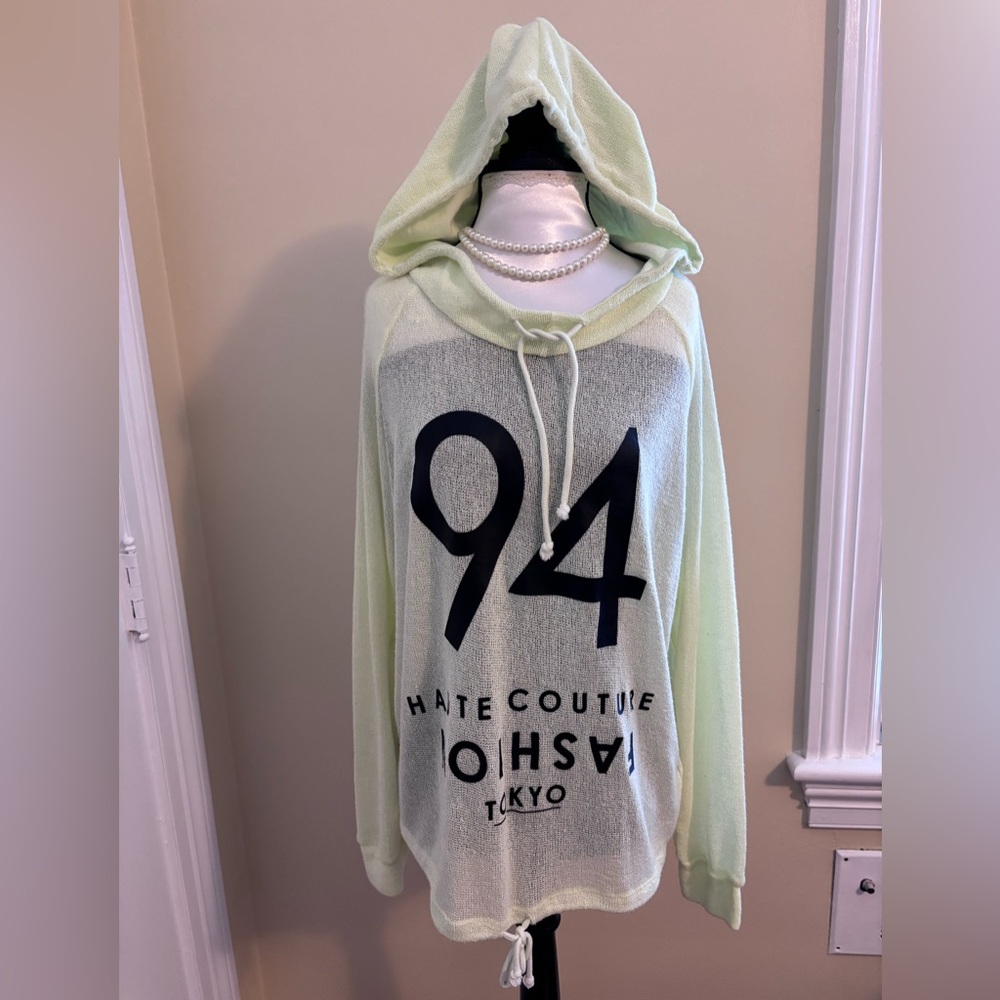 H&M Hooded Top! Green (doesn’t photograph well)!?
